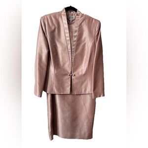 NWT Vtg Women’s Henry Lee 14 Dress Suit Set USA Pink Easter Church Wedding READ